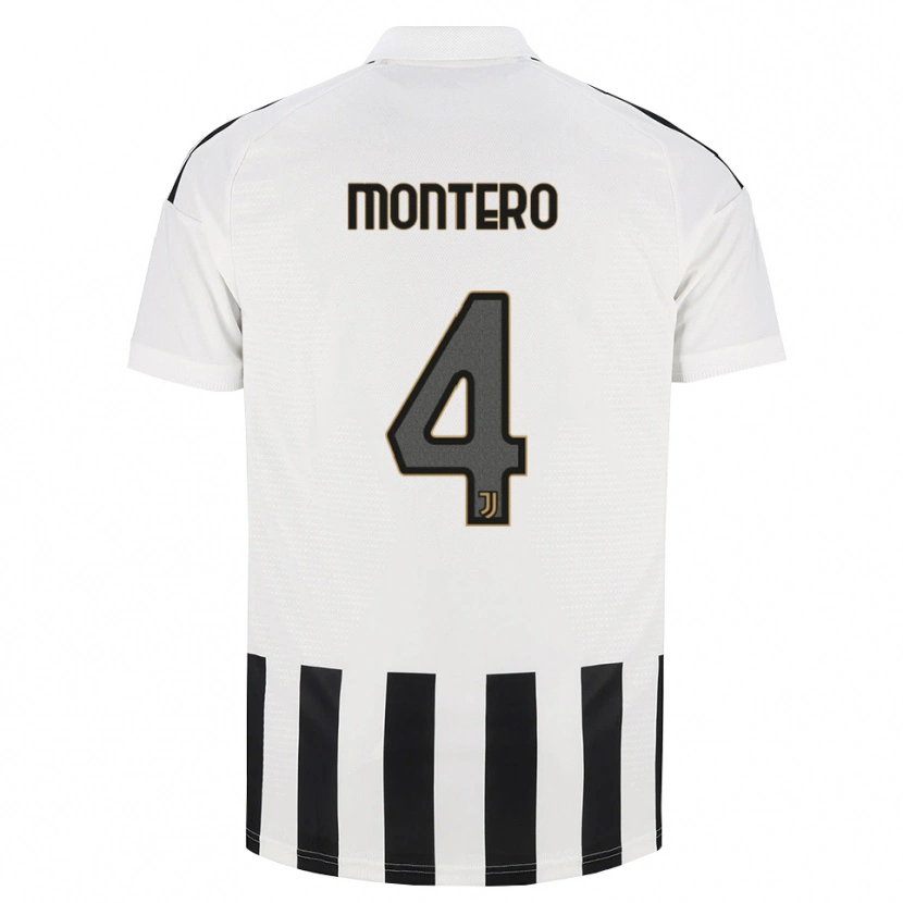Danxen Heren Alfonso Montero #4 Zwart Wit Bruin Thuisshirt Thuistenue 2026/27 T-Shirt België