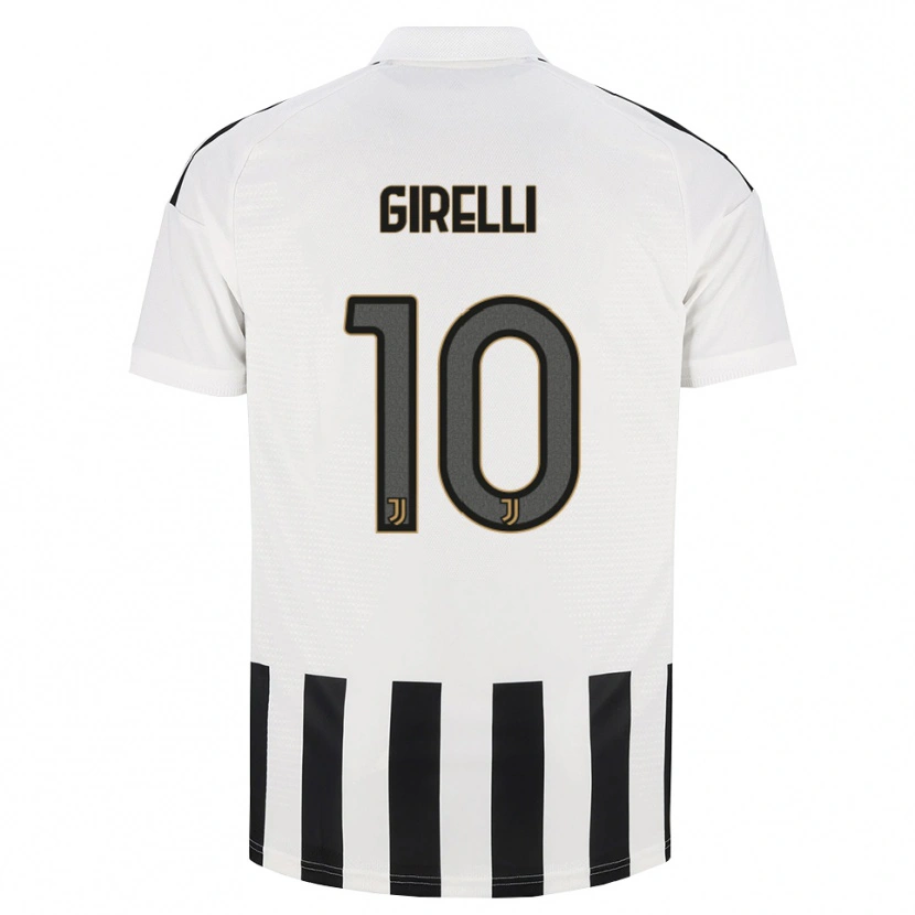 Danxen Heren Cristiana Girelli #10 Zwart Wit Bruin Thuisshirt Thuistenue 2026/27 T-Shirt België