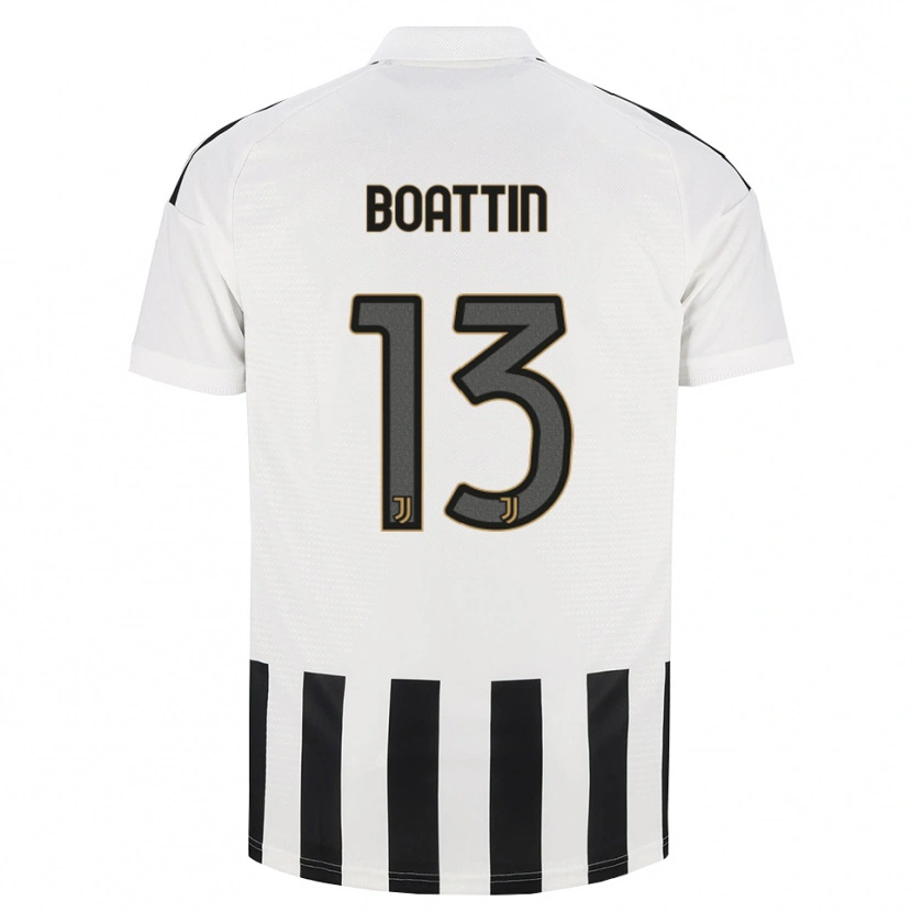 Danxen Heren Lisa Boattin #13 Zwart Wit Bruin Thuisshirt Thuistenue 2026/27 T-Shirt België