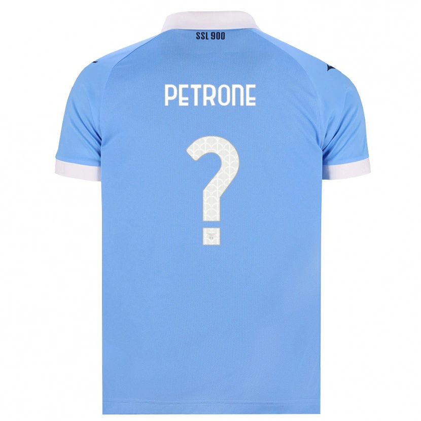 Danxen Heren Pierfrancesco Petrone #0 Hemelsblauw Zwart Wit Thuisshirt Thuistenue 2026/27 T-Shirt België