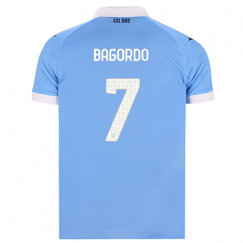 Danxen Heren Cristian Bagordo #7 Hemelsblauw Zwart Wit Thuisshirt Thuistenue 2026/27 T-Shirt België