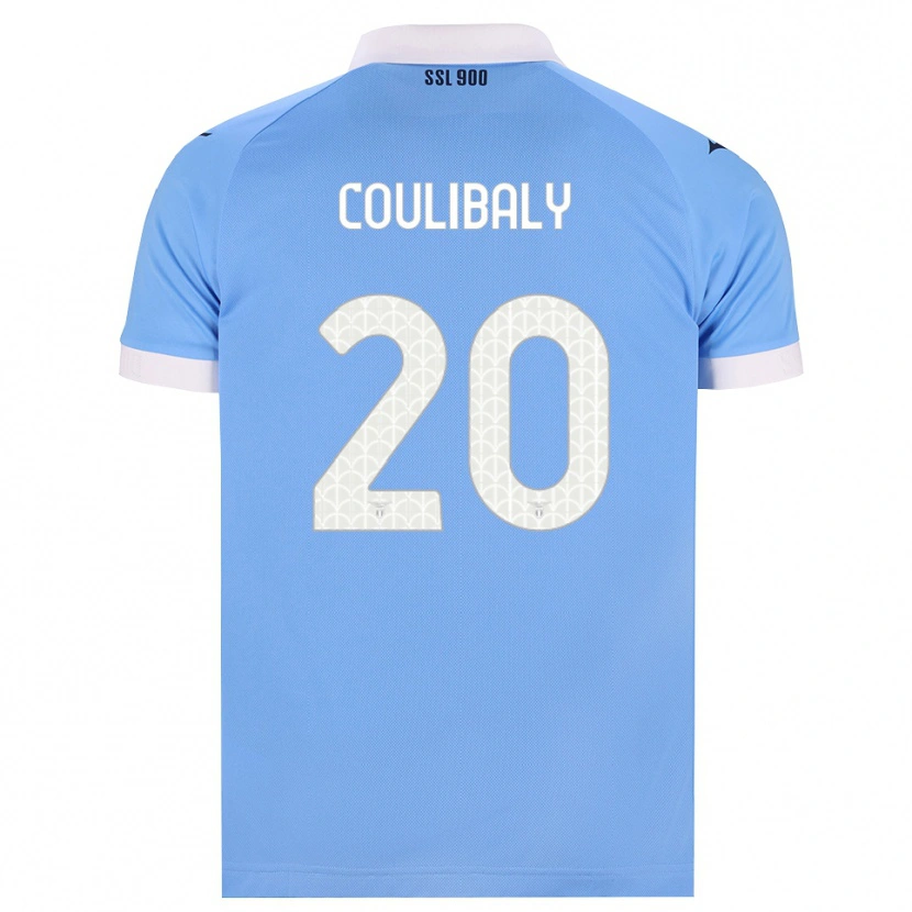 Danxen Heren Larsson Coulibaly #20 Hemelsblauw Zwart Wit Thuisshirt Thuistenue 2026/27 T-Shirt België