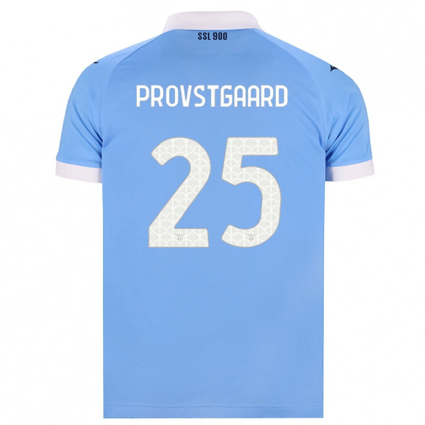 Danxen Heren Oliver Provstgaard #25 Hemelsblauw Zwart Wit Thuisshirt Thuistenue 2026/27 T-Shirt België
