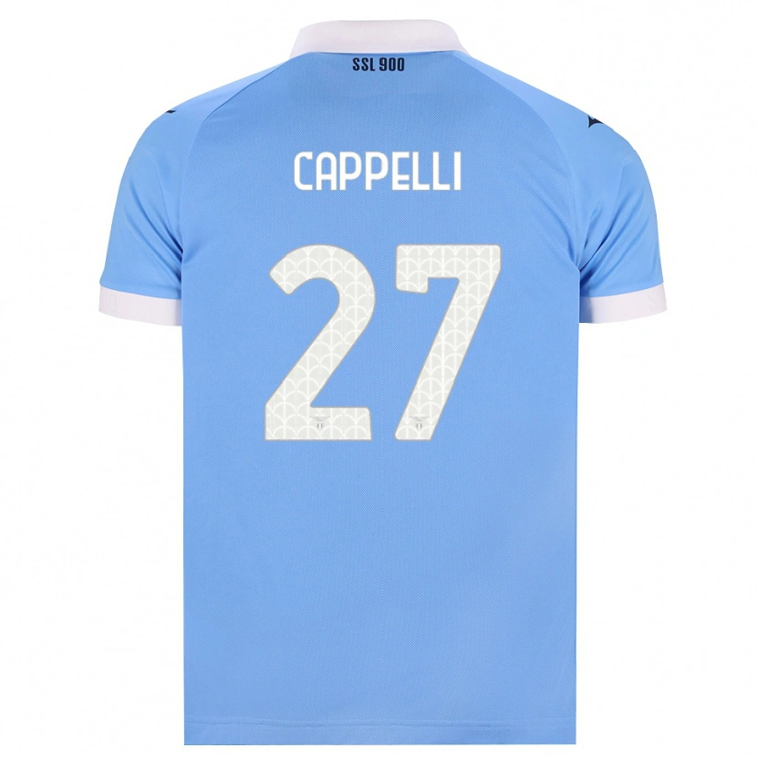 Danxen Heren Tommaso Cappelli #27 Hemelsblauw Zwart Wit Thuisshirt Thuistenue 2026/27 T-Shirt België
