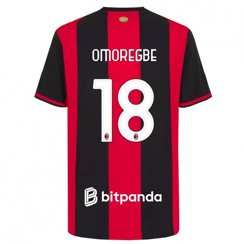 Danxen Heren Bob Murphy Omoregbe #18 Rood Zwart Wit Thuisshirt Thuistenue 2026/27 T-Shirt België