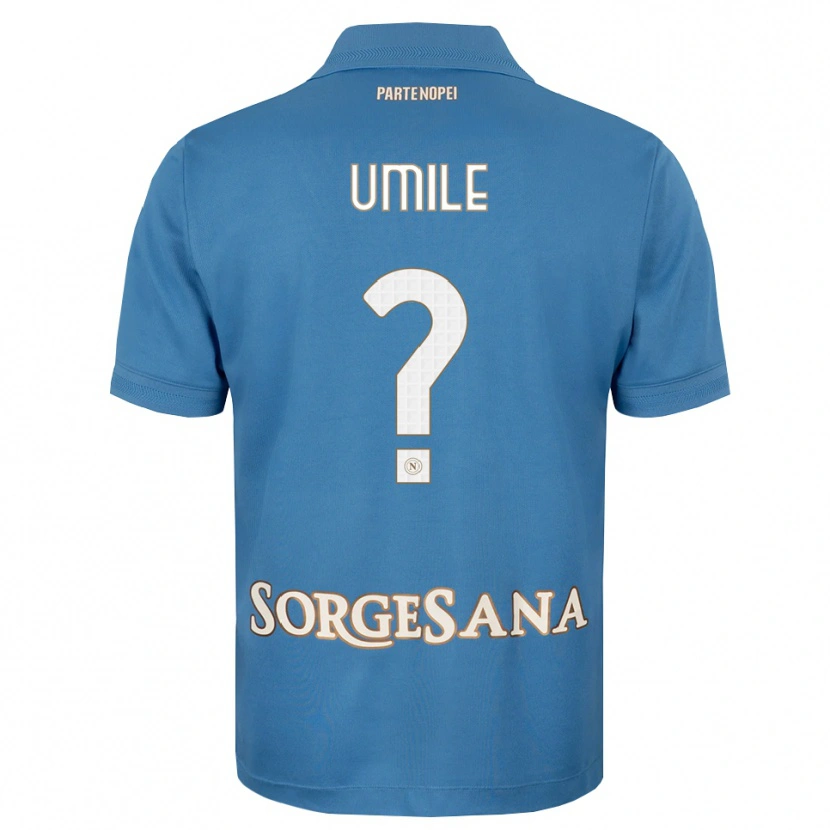 Danxen Heren Bruno Umile #0 Haze Blauw Wit Thuisshirt Thuistenue 2026/27 T-Shirt België