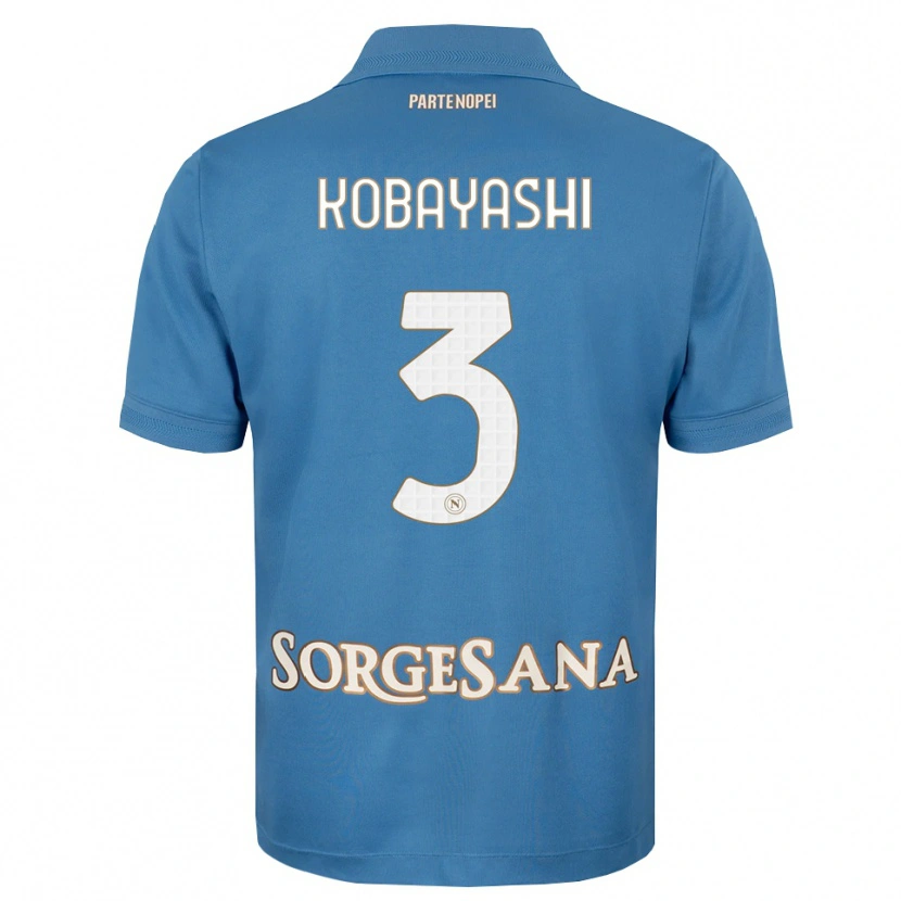 Danxen Heren Miharu Kobayashi #3 Haze Blauw Wit Thuisshirt Thuistenue 2026/27 T-Shirt België