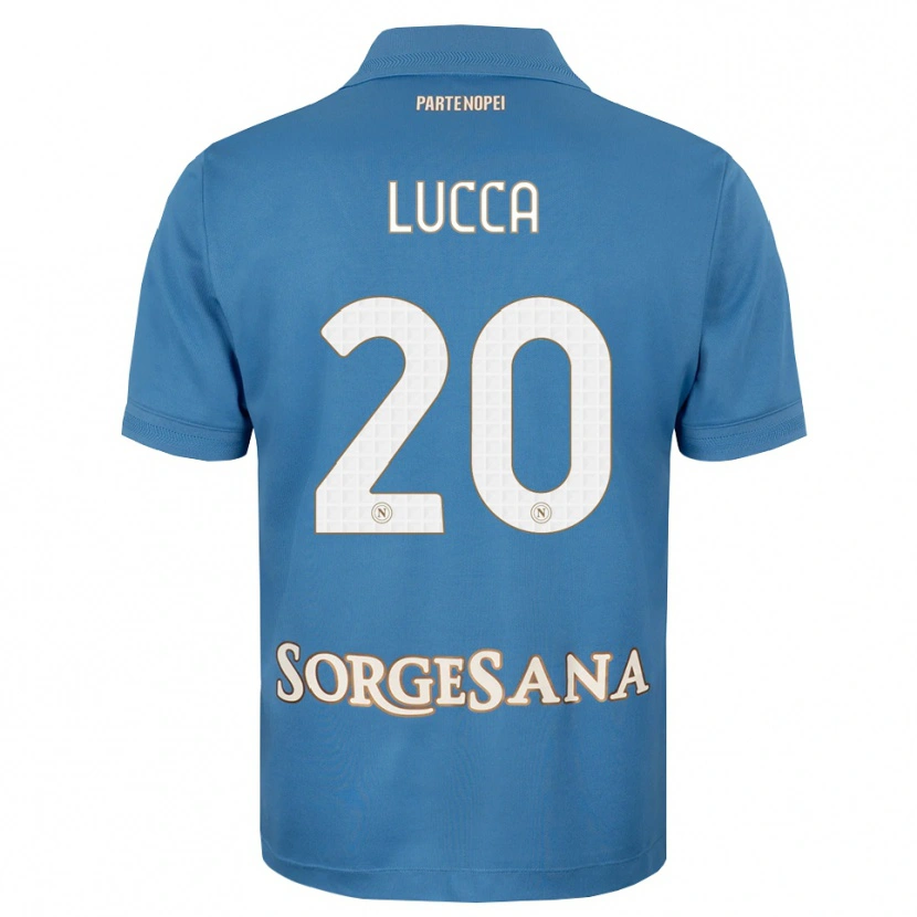 Danxen Heren Lorenzo Lucca #20 Haze Blauw Wit Thuisshirt Thuistenue 2026/27 T-Shirt België