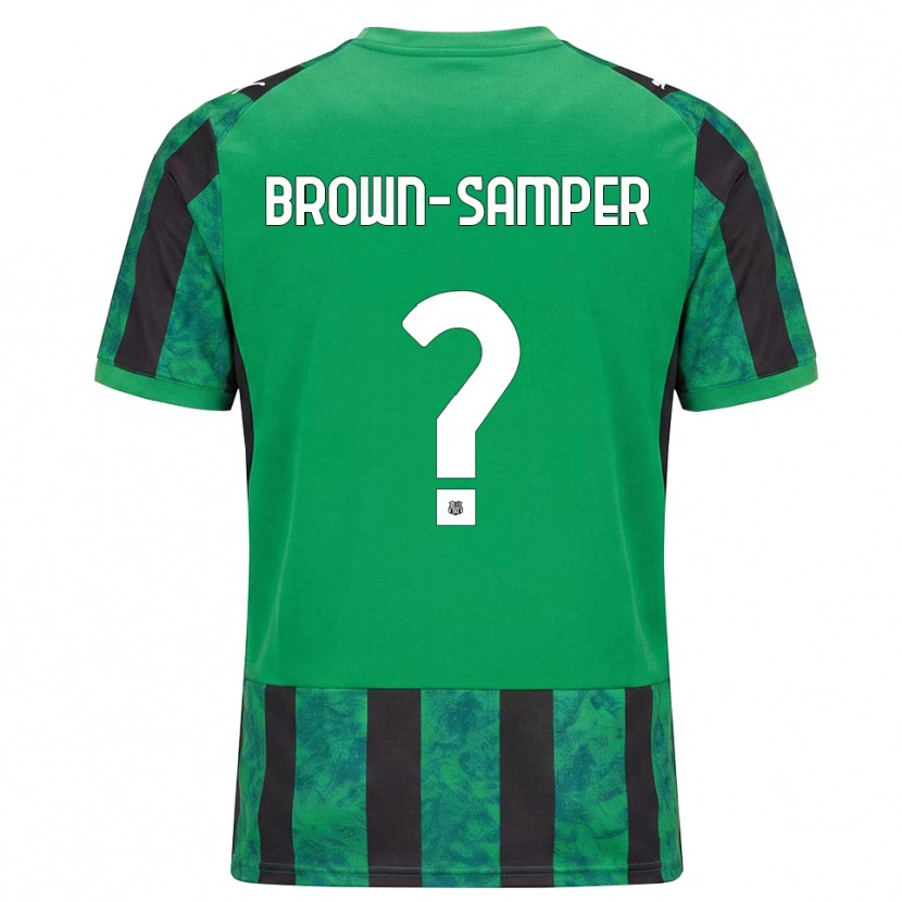 Danxen Heren Isaac Brown-Samper #0 Groen Zwart Wit Thuisshirt Thuistenue 2026/27 T-Shirt België
