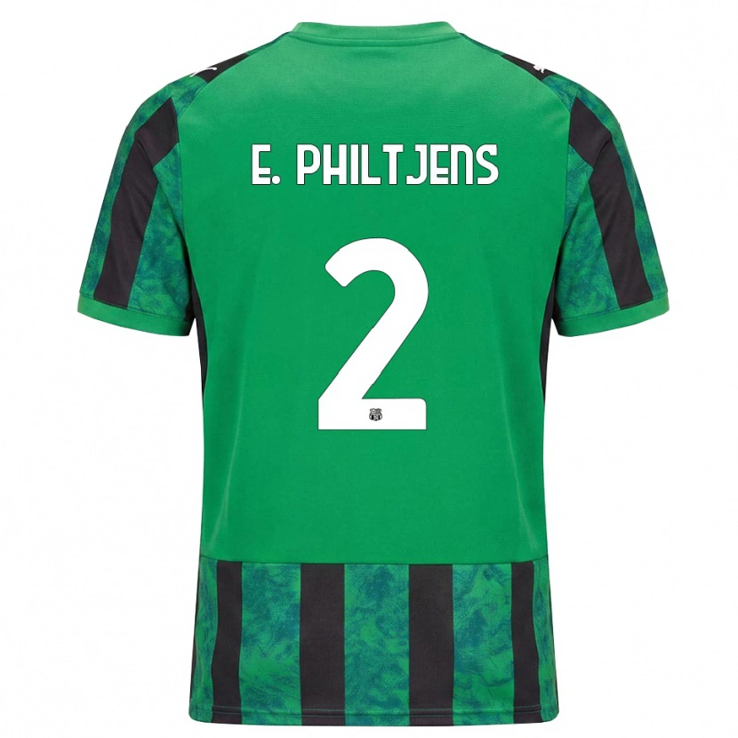 Danxen Heren Davina Brigitte E. Philtjens #2 Groen Zwart Wit Thuisshirt Thuistenue 2026/27 T-Shirt België