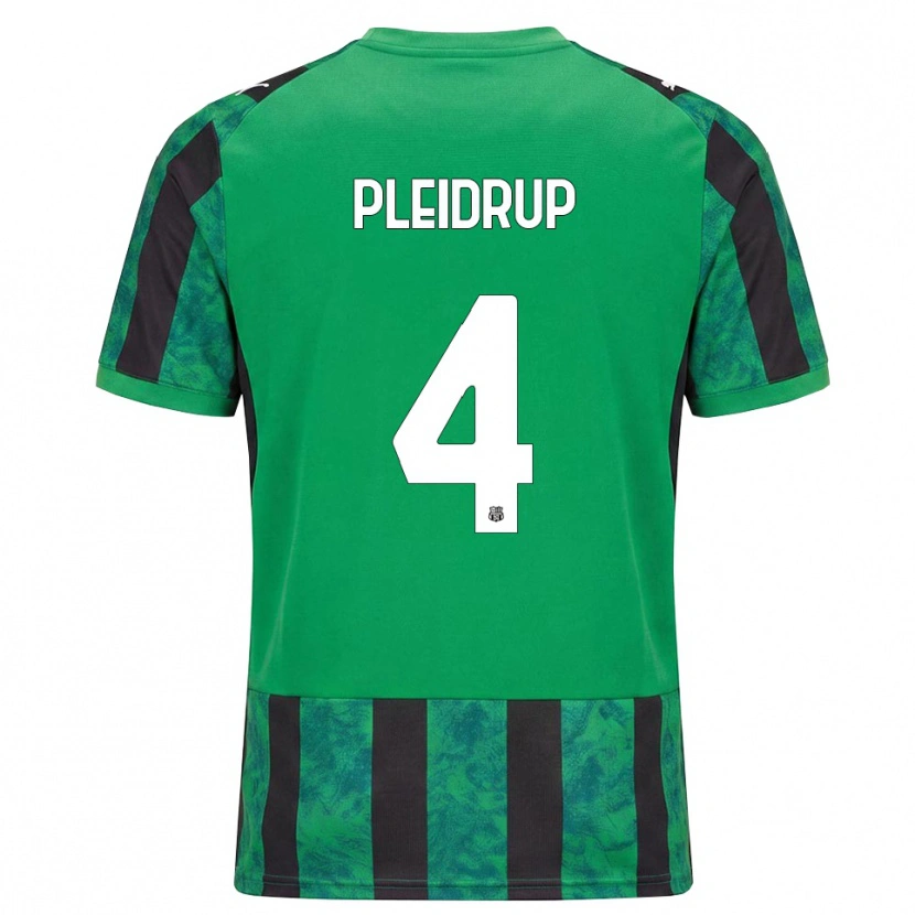 Danxen Heren Caroline Pleidrup #4 Groen Zwart Wit Thuisshirt Thuistenue 2026/27 T-Shirt België