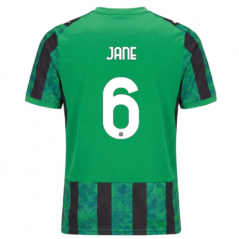 Danxen Heren Refiloe Jane #6 Groen Zwart Wit Thuisshirt Thuistenue 2026/27 T-Shirt België