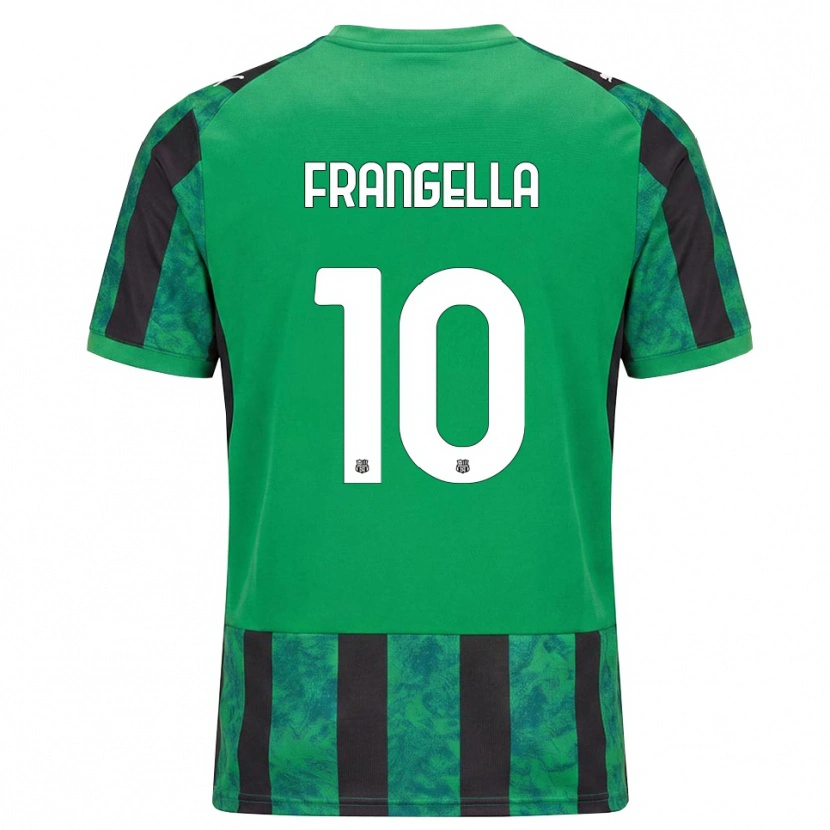 Danxen Heren Christian Frangella #10 Groen Zwart Wit Thuisshirt Thuistenue 2026/27 T-Shirt België