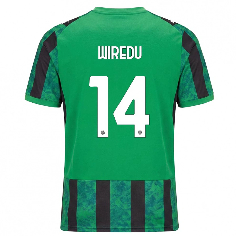 Danxen Heren Francis Wiredu #14 Groen Zwart Wit Thuisshirt Thuistenue 2026/27 T-Shirt België