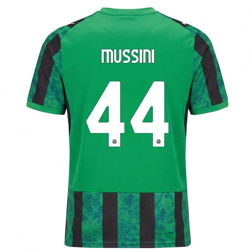 Danxen Heren Andrea Mussini #44 Groen Zwart Wit Thuisshirt Thuistenue 2026/27 T-Shirt België
