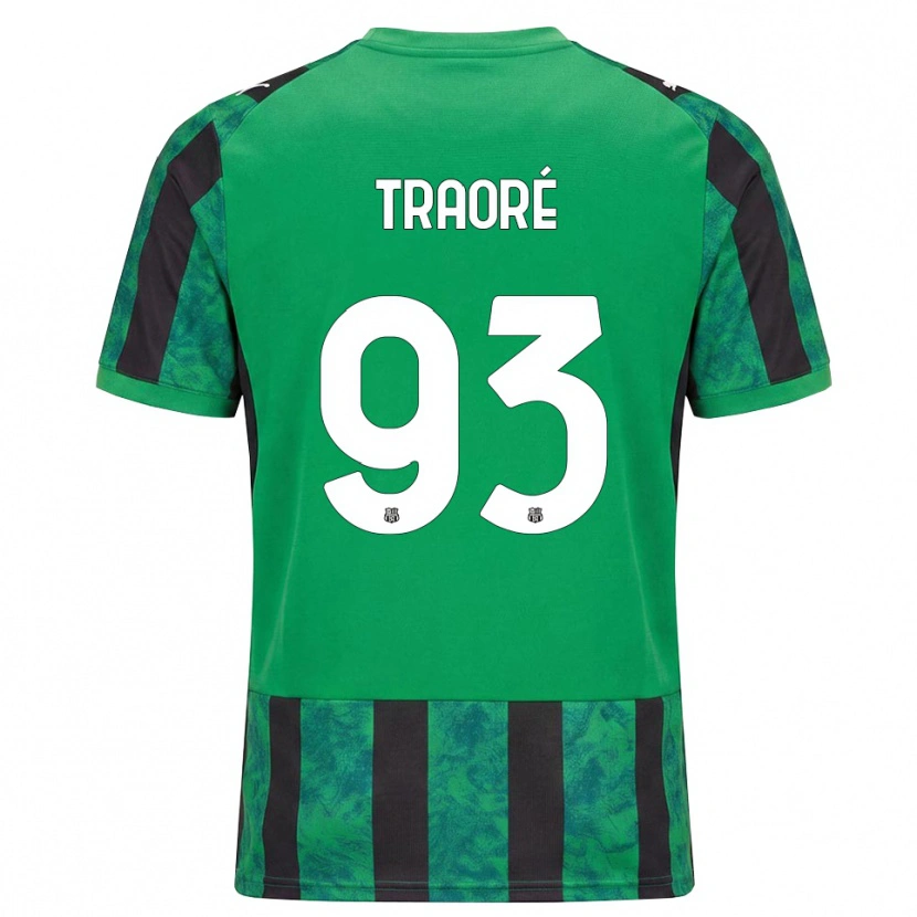 Danxen Heren Kadidia Traoré #93 Groen Zwart Wit Thuisshirt Thuistenue 2026/27 T-Shirt België