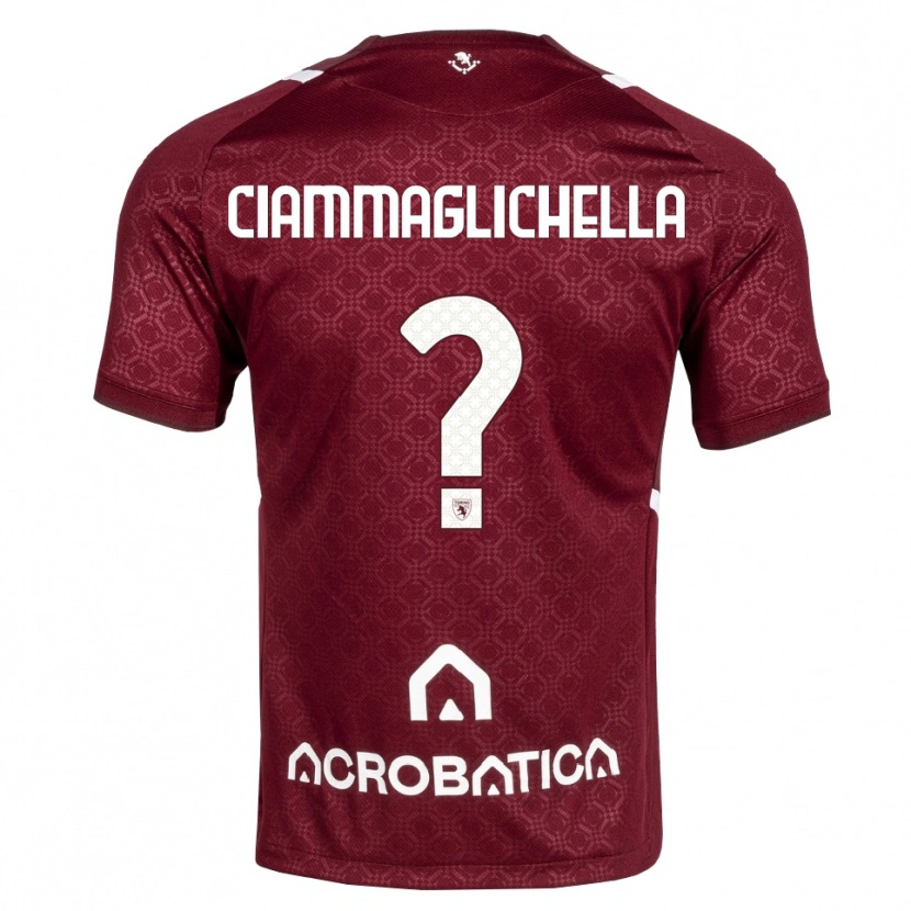 Danxen Heren Aaron Ciammaglichella #0 Bordeauxrood Wit Thuisshirt Thuistenue 2026/27 T-Shirt België