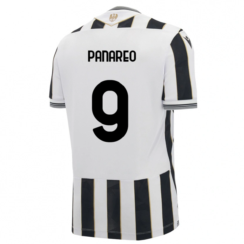 Danxen Heren Pierpaolo Panareo #9 Zwart Wit Roze Thuisshirt Thuistenue 2026/27 T-Shirt België