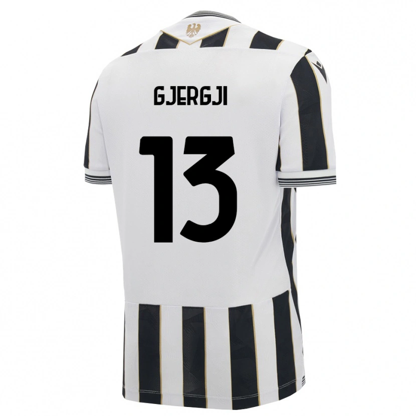 Danxen Heren Alessio Gjergji #13 Zwart Wit Roze Thuisshirt Thuistenue 2026/27 T-Shirt België