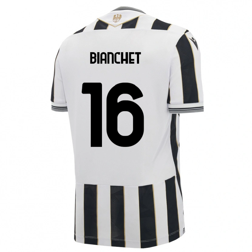 Danxen Heren Alessandro Bianchet #16 Zwart Wit Roze Thuisshirt Thuistenue 2026/27 T-Shirt België