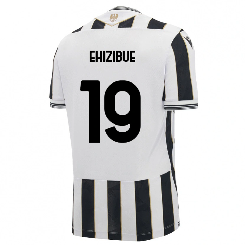Danxen Heren Kingsley Ehizibue #19 Zwart Wit Roze Thuisshirt Thuistenue 2026/27 T-Shirt België