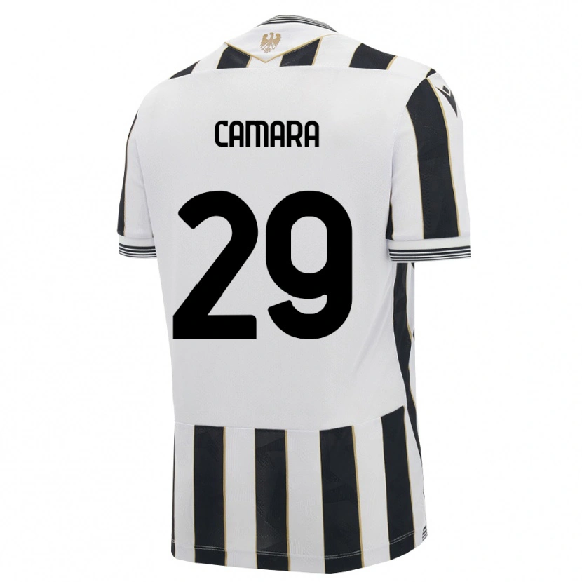 Danxen Heren Abdoulaye Camara #29 Zwart Wit Roze Thuisshirt Thuistenue 2026/27 T-Shirt België