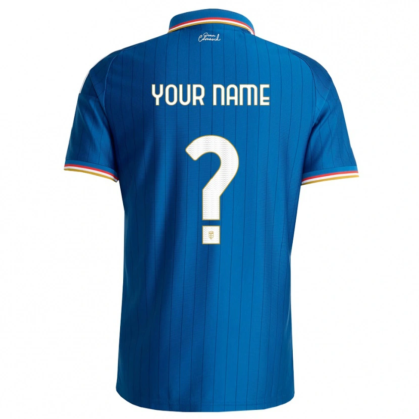 Danxen Heren Uw Naam #0 Blauw Wit Rood Thuisshirt Thuistenue 2026/27 T-Shirt België