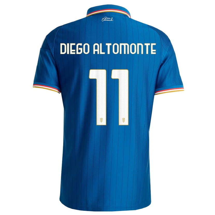 Danxen Heren Thomas Diego Altomonte #11 Blauw Wit Rood Thuisshirt Thuistenue 2026/27 T-Shirt België