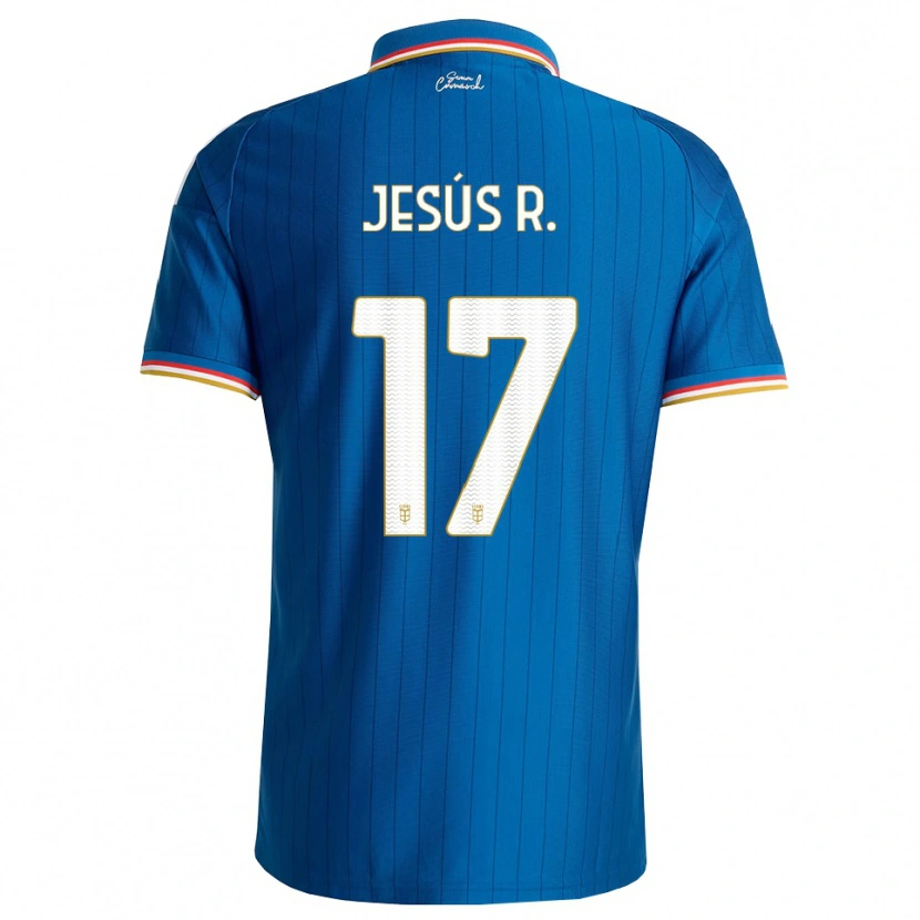 Danxen Heren Jesús Rodríguez #17 Blauw Wit Rood Thuisshirt Thuistenue 2026/27 T-Shirt België