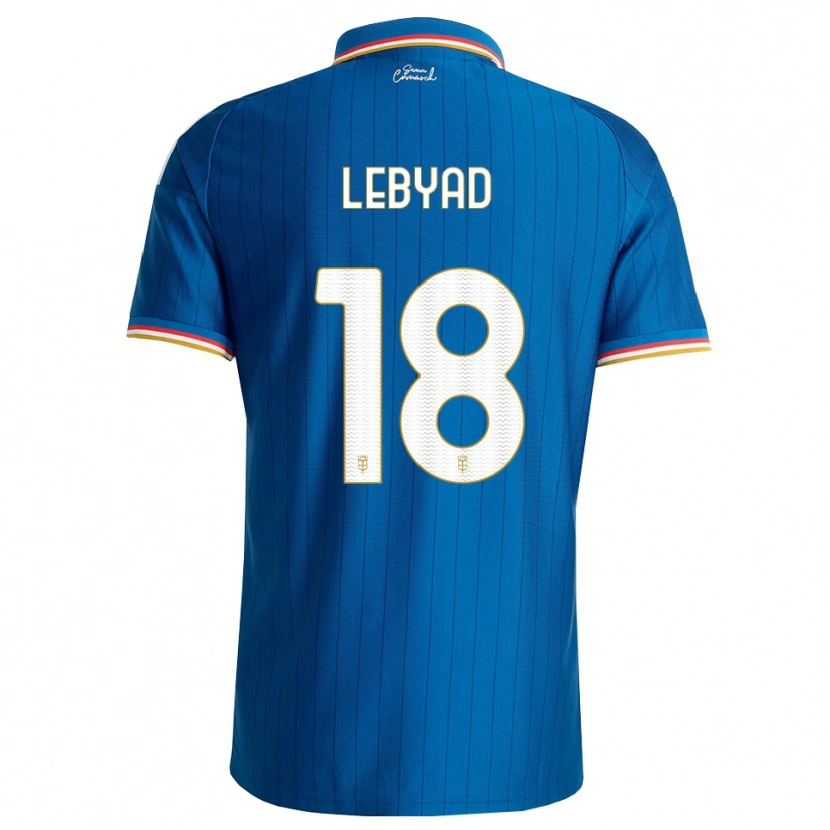Danxen Heren Omar Lebyad #18 Blauw Wit Rood Thuisshirt Thuistenue 2026/27 T-Shirt België