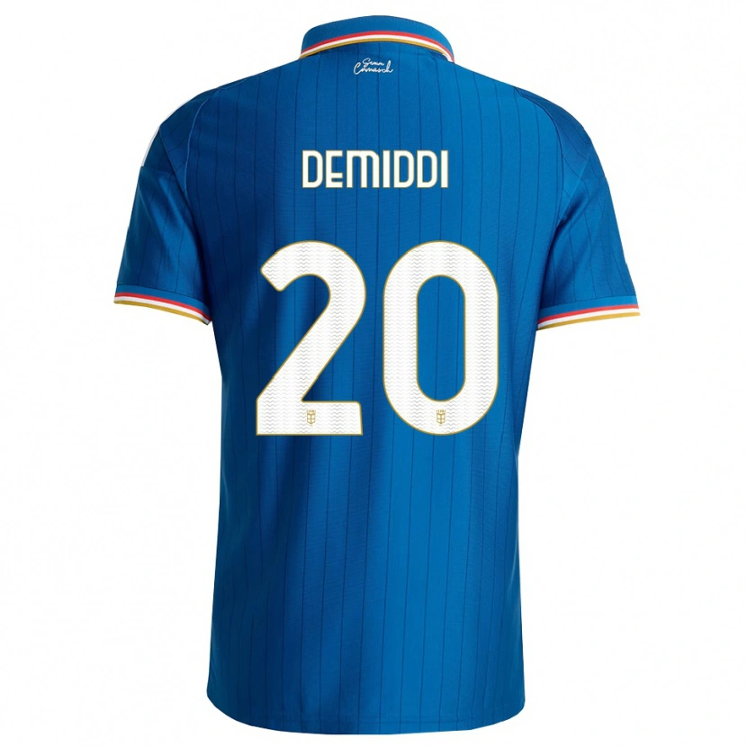 Danxen Heren Pedro Demiddi #20 Blauw Wit Rood Thuisshirt Thuistenue 2026/27 T-Shirt België