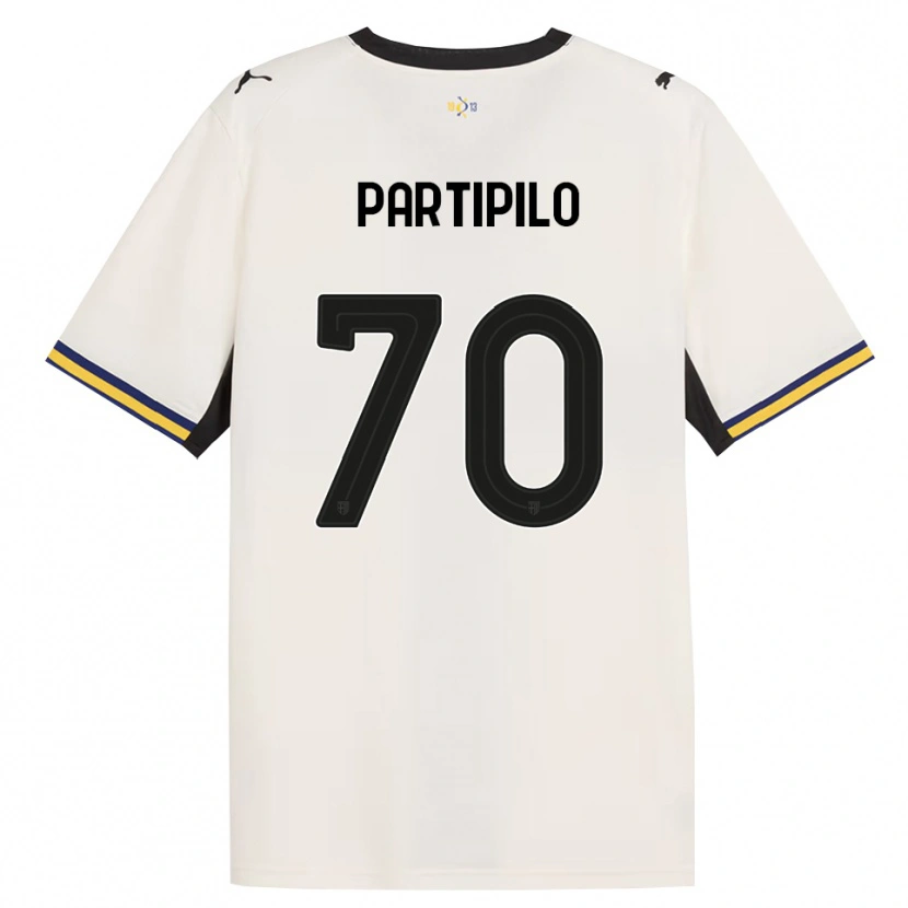 Danxen Heren Anthony Partipilo #70 Off-White Zwart Geel Thuisshirt Thuistenue 2026/27 T-Shirt België