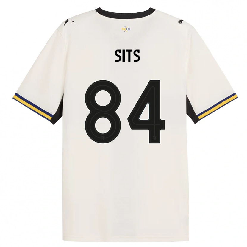 Danxen Heren Dario Sits #84 Off-White Zwart Geel Thuisshirt Thuistenue 2026/27 T-Shirt België