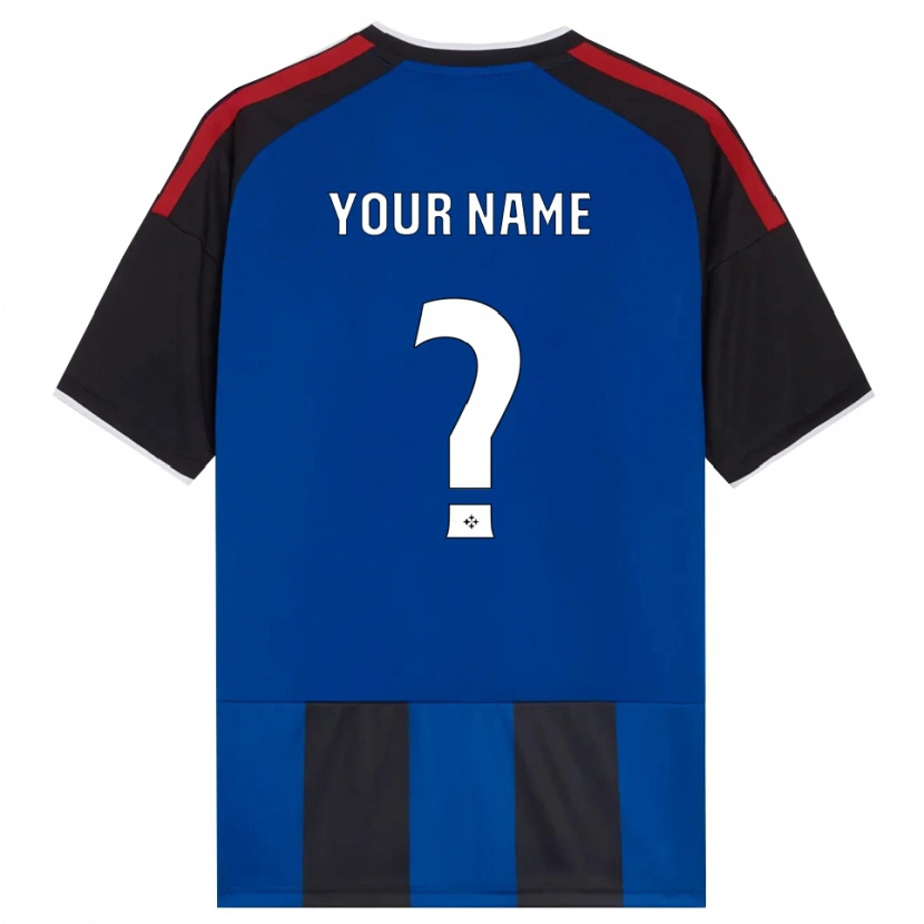 Danxen Heren Uw Naam #0 Zwart Rood Wit Blauw Thuisshirt Thuistenue 2026/27 T-Shirt België