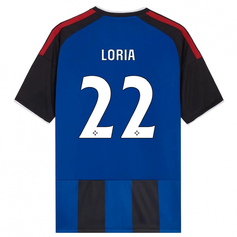 Danxen Heren Leonardo Loria #22 Zwart Rood Wit Blauw Thuisshirt Thuistenue 2026/27 T-Shirt België
