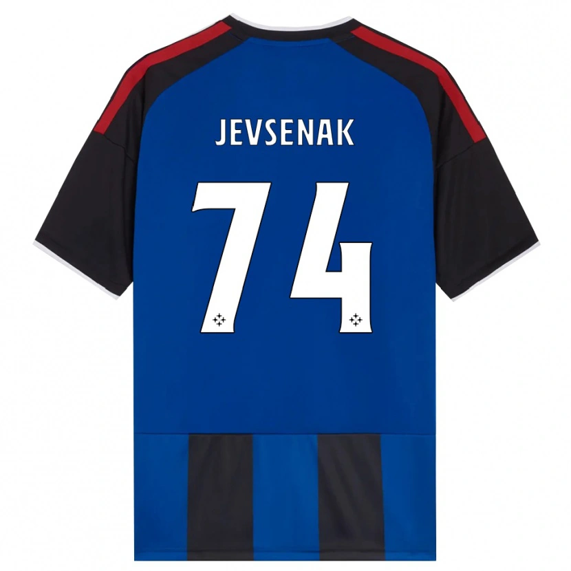 Danxen Heren Zan Jevsenak #74 Zwart Rood Wit Blauw Thuisshirt Thuistenue 2026/27 T-Shirt België