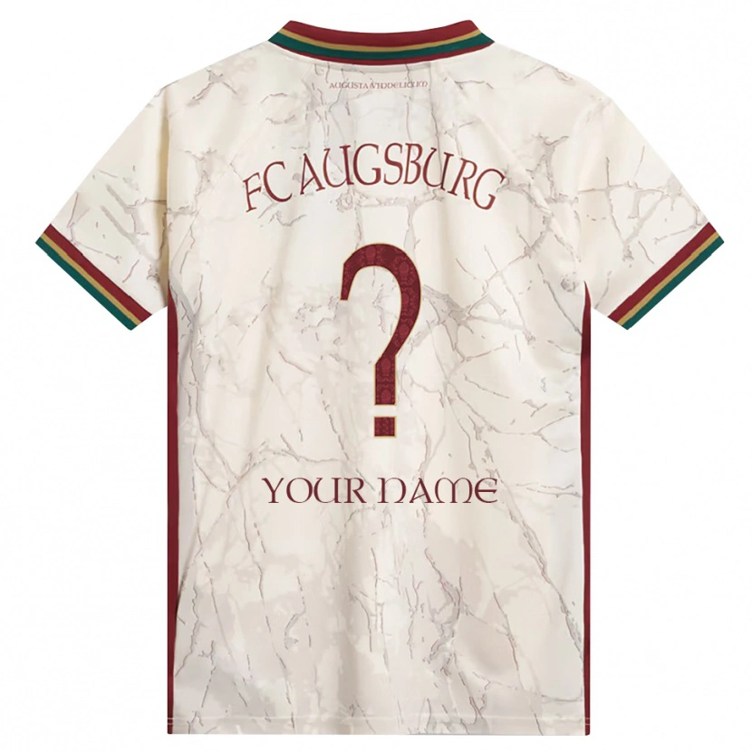 Danxen Heren Uw Naam #0 Groen Rijst Wit Bordeauxrood Thuisshirt Thuistenue 2026/27 T-Shirt België