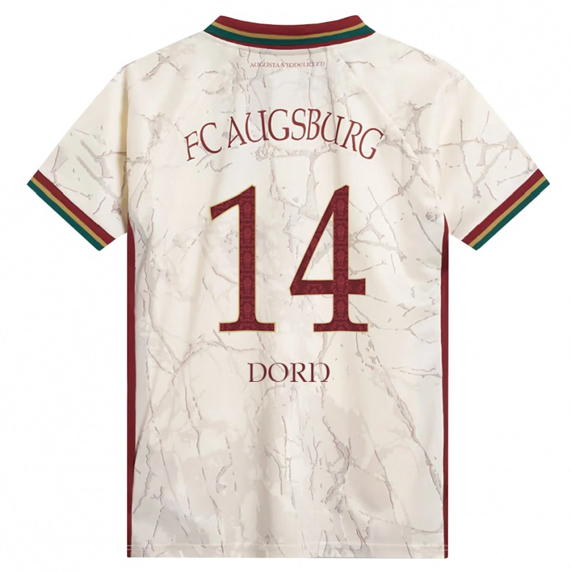 Danxen Heren Emily Dorn #14 Groen Rijst Wit Bordeauxrood Thuisshirt Thuistenue 2026/27 T-Shirt België