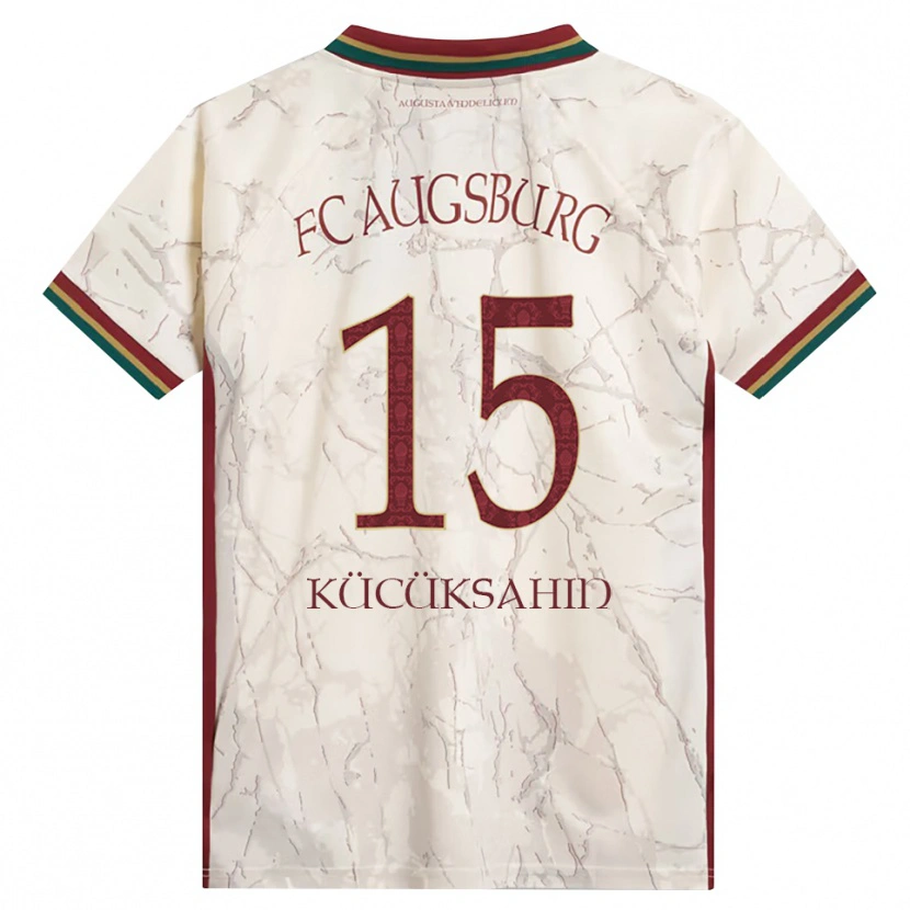Danxen Heren Mahmut Kücüksahin #15 Groen Rijst Wit Bordeauxrood Thuisshirt Thuistenue 2026/27 T-Shirt België