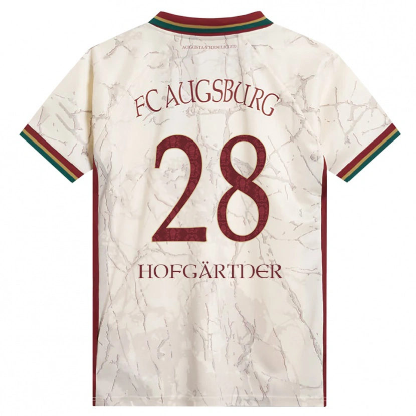 Danxen Heren Hendrik Hofgärtner #28 Groen Rijst Wit Bordeauxrood Thuisshirt Thuistenue 2026/27 T-Shirt België
