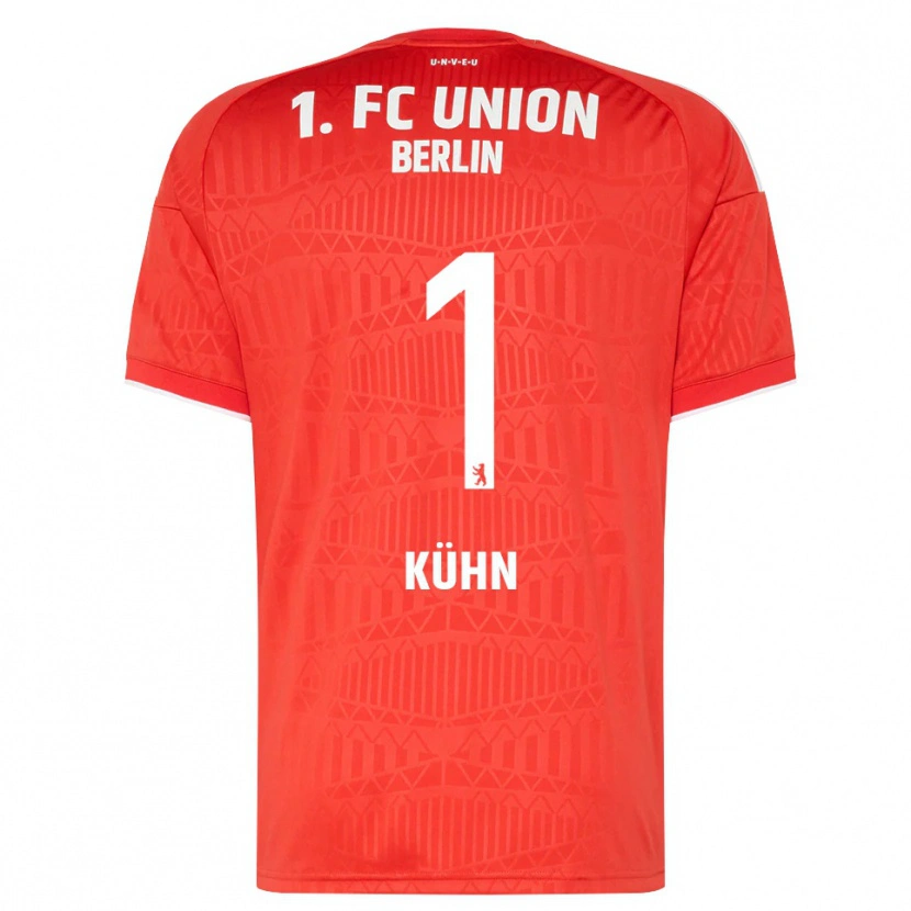 Danxen Heren Samuel Kühn #1 Rood Wit Thuisshirt Thuistenue 2026/27 T-Shirt België