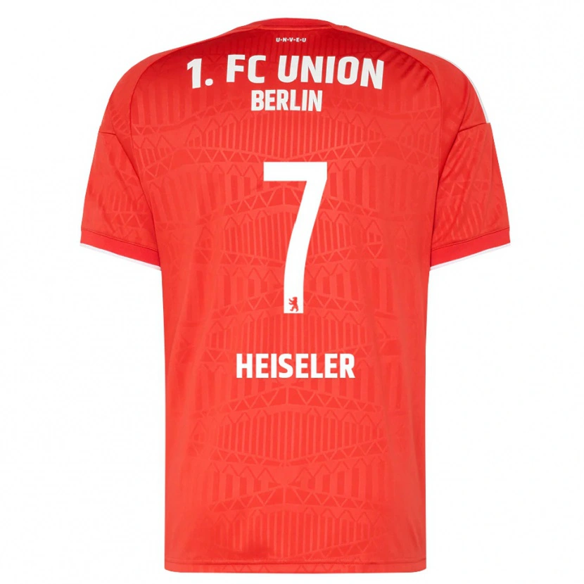 Danxen Heren Lisa Heiseler #7 Rood Wit Thuisshirt Thuistenue 2026/27 T-Shirt België