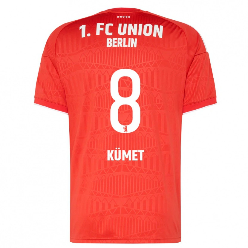 Danxen Heren Hewal Kümet #8 Rood Wit Thuisshirt Thuistenue 2026/27 T-Shirt België