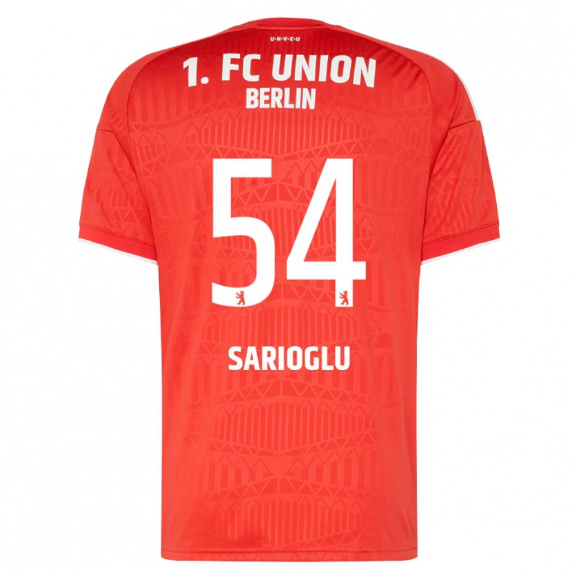 Danxen Heren Defne Sarıoğlu #54 Rood Wit Thuisshirt Thuistenue 2026/27 T-Shirt België