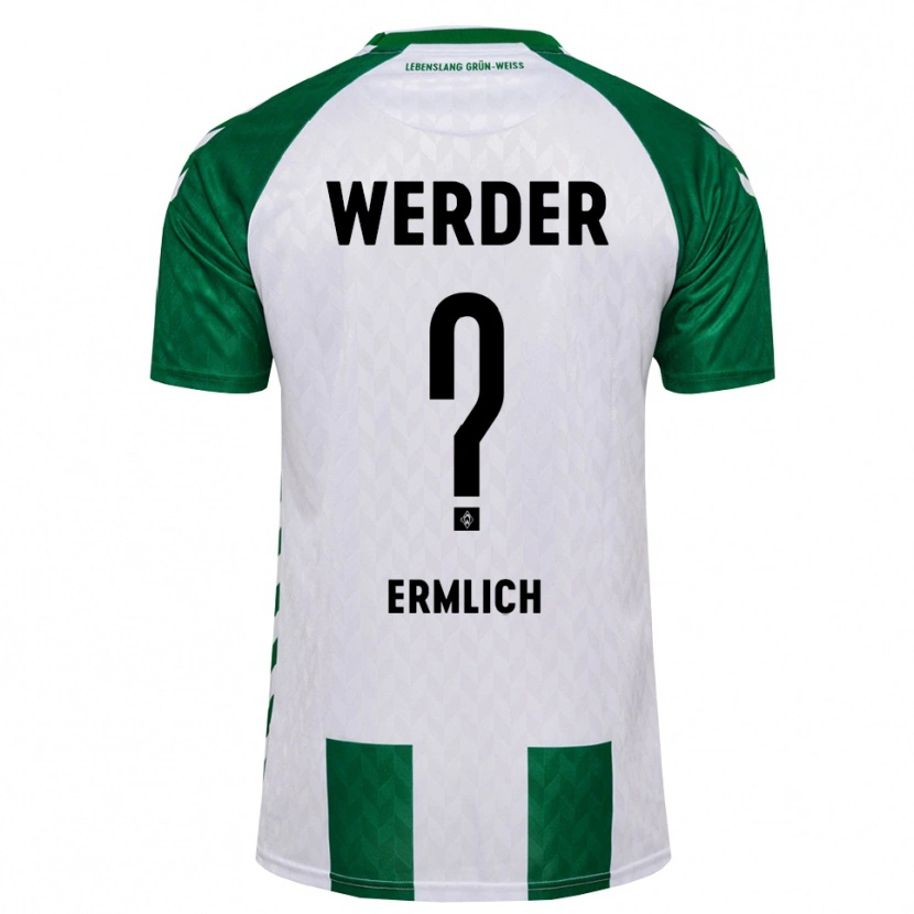 Danxen Heren Kjell Ermlich #0 Groen Wit Thuisshirt Thuistenue 2026/27 T-Shirt België