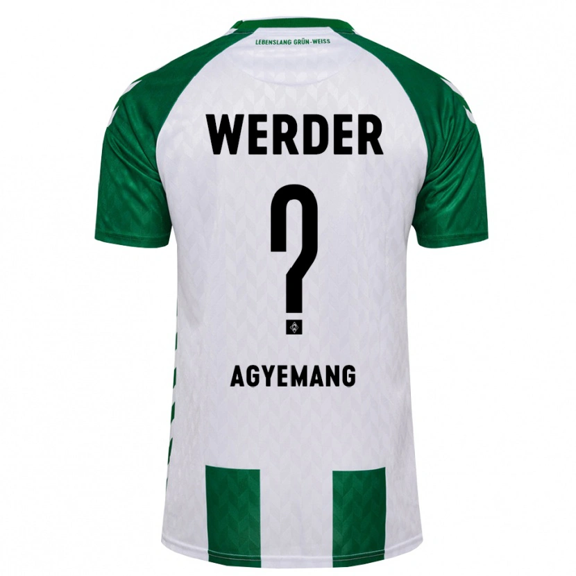 Danxen Heren Caleb Agyemang #0 Groen Wit Thuisshirt Thuistenue 2026/27 T-Shirt België