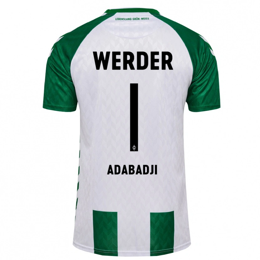 Danxen Heren Kwassi-Vivien Felix Adabadji #1 Groen Wit Thuisshirt Thuistenue 2026/27 T-Shirt België
