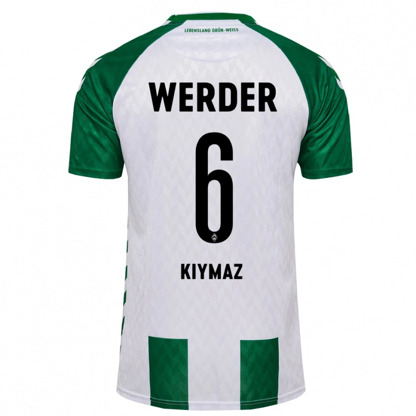 Danxen Heren Anil Kiymaz #6 Groen Wit Thuisshirt Thuistenue 2026/27 T-Shirt België