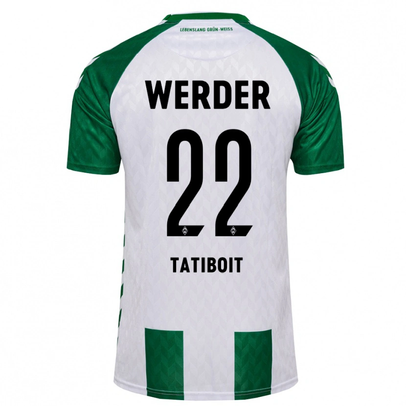 Danxen Heren Kieran Tatiboit #22 Groen Wit Thuisshirt Thuistenue 2026/27 T-Shirt België