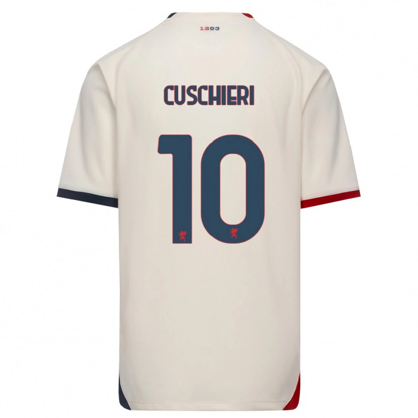 Danxen Heren Rachel Cuschieri #10 Off-White Rood Uitshirt Uittenue 2026/27 T-Shirt België